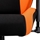 Nitro Concepts S300 Gaming Chair - Horizon Orange, kangasverhoiltu pelituoli, musta/oranssi - kuva 14