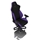 Nitro Concepts S300 Gaming Chair - Nebula Purple, kangasverhoiltu pelituoli, musta/violetti - kuva 10