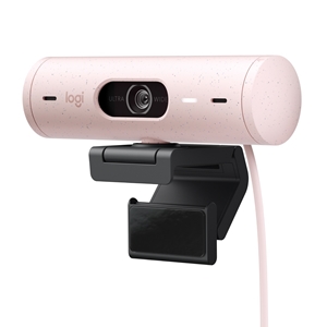 Logitech Brio 500, 1080p HDR -verkkokamera, roosa