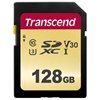 Transcend 128GB 500S, SDXC MLC NAND -muistikortti, UHS-3, V30, 95/60 MB/s