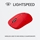 Logitech PRO X SUPERLIGHT Wireless, langaton pelihiiri, 25 000 dpi, punainen - kuva 4