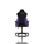 Nitro Concepts S300 Gaming Chair - Nebula Purple, kangasverhoiltu pelituoli, musta/violetti - kuva 8