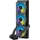 ARCTIC Liquid Freezer II 360 A-RGB, AIO-nestejäähdytysratkaisu prosessorille, musta - kuva 7