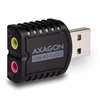 AXAGON ADA-17, HQ USB-äänikortti, musta