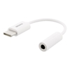 Deltaco USB Type-C -> 3.5mm -adapteri, valkoinen