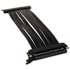 Phanteks Flatline PCI-E x 16 Riser Cable, 300mm, 180° kulma, musta
