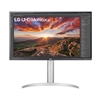 LG 27" 27UP850-W, UHD 4K -monitori, valkoinen/hopea/musta