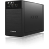 IcyBox Ulk. RAID-kotelo 2x3,5" SATA-hdd:lle, USB 3.0/eSATA, mu