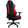 Nitro Concepts X1000 Gaming Chair, kangasverhoiltu pelituoli, musta/punainen