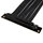 Phanteks Flatline PCI-E x 16 Riser Cable, 220mm, 90° kulma, musta - kuva 4