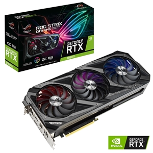Asus GeForce RTX 3060 Ti ROG Strix - OC Edition (LHR) -näytönohjain, 8GB GDDR6