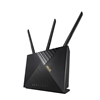 Asus 4G-AX56, Cat.6 300Mbps Dual-Band WiFi 6 LTE-reititin, musta (Tarjous! Norm. 199,90€)