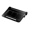 Cooler Master NotePal U3 Plus, alumiininen jäähdytysalusta kannettavalle, musta