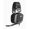 Corsair HS80 RGB USB Wired Gaming Headset - Carbon, pelikuulokkeet mikrofonilla, musta