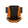 Nitro Concepts S300 Gaming Chair - Horizon Orange, kangasverhoiltu pelituoli, musta/oranssi - kuva 7