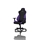 Nitro Concepts S300 Gaming Chair - Nebula Purple, kangasverhoiltu pelituoli, musta/violetti - kuva 2