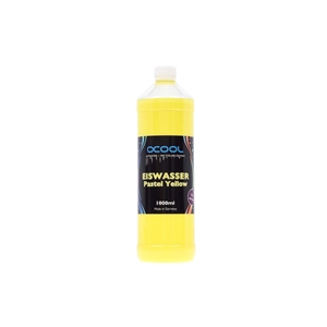 Alphacool Eiswasser Pastel Yellow - UV-active -jäähdytysneste, 1000ml, keltainen