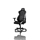 Nitro Concepts S300 EX Gaming Chair - Radiant White, keinonahkaverhoiltu pelituoli, musta/valkoinen