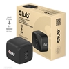 Club 3D Travel Charger PPS 45W -matkalaturi, GAN-teknologia, 2 x USB Type-C, musta