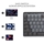 Logitech MX Mechanical Mini for Mac, langaton mekaaninen näppäimistö, Space Gray - kuva 7
