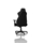 Nitro Concepts S300 Gaming Chair - Stealth Black, kangasverhoiltu pelituoli, musta - kuva 6