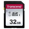 Transcend 32GB 300S, SDHC 3D NAND -muistikortti, UHS-1, 95/45 MB/s