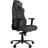 Arozzi Vernazza Gaming Chair Soft Fabric, kangasverhoiltu pelituoli, musta/tummanharmaa