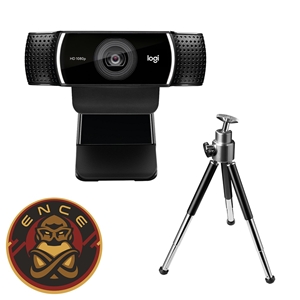 Logitech C922 Pro Stream -verkkokamera, 1080p, musta