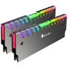 Jonsbo NC-2, RGB-valaistu muistijäähdytinsarja, 2 kpl, hopea