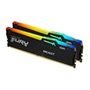 Kingston 64GB (2 x 32GB) FURY Beast DDR5 RGB, DDR5 5600MHz, CL40, 1.25V, musta