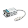 D-Link DUB-E100 10/100Mb/s ulkoinen verkkokortti USB-väylään, 1x RJ45