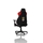 Nitro Concepts S300 Gaming Chair - SL Benfica Lisbon Special Edition, kangasverhoiltu pelituoli, valko/puna/musta - kuva 7