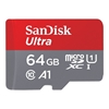 Sandisk 64GB Ultra microSDXC-muistikortti, Class 10, UHS-I, 100 MB/s