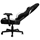 Nitro Concepts X1000 Gaming Chair, kangasverhoiltu pelituoli, musta/valkoinen - kuva 3