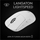 Logitech PRO X SUPERLIGHT Wireless, langaton pelihiiri, 25 000 dpi, valkoinen (BF-tarjous! Norm. 148,90€) - kuva 4