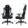 Nitro Concepts X1000 Gaming Chair, kangasverhoiltu pelituoli, musta/valkoinen - kuva 2