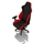 Nitro Concepts S300 Gaming Chair - Inferno Red, kangasverhoiltu pelituoli, musta/punainen - kuva 4