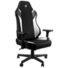 Nitro Concepts X1000 Gaming Chair, kangasverhoiltu pelituoli, musta/valkoinen