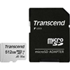 Transcend 512GB 300S, microSDXC-muistikortti + adapteri, 95/40 MB/s