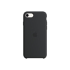 Apple Silicone Case -suojakuori, iPhone SE, keskiyö