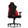 Nitro Concepts S300 Gaming Chair - Inferno Red, kangasverhoiltu pelituoli, musta/punainen - kuva 3