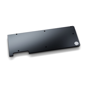 EK-Waterblocks EK-Vector RTX Backplate, musta