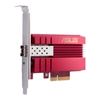 Asus XG-C100F, 10G PCIe -verkkoadapteri, SFP+, punainen/hopea