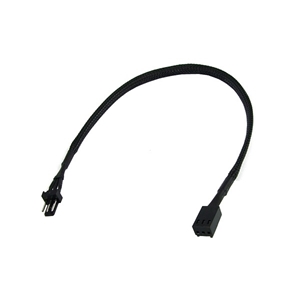 Phobya jatkojohto 3Pin Molex 30cm - musta