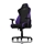 Nitro Concepts S300 Gaming Chair - Nebula Purple, kangasverhoiltu pelituoli, musta/violetti - kuva 13