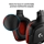 Logitech G332, langalliset pelikuulokkeet mikrofonilla, musta/punainen - kuva 4
