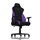 Nitro Concepts S300 Gaming Chair - Nebula Purple, kangasverhoiltu pelituoli, musta/violetti - kuva 12