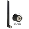 DeLock WLAN 802.11 ac/a/h/b/g/n -antenni, RP-SMA, ympärisäteilevä, musta