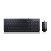 Lenovo Essential Wired Combo, langallinen näppäimistö ja hiiri, FI/SE, musta