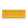 Ducky One 3 Mini Yellow, mekaaninen näppäimistö, 60%, Cherry MX Silent Red, keltainen